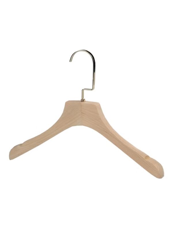 Generic Bjm Wooden Cloth Hanger Beige One Size