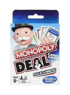 UNO Card Game Monopoly Deal Theme 11.6 x 9 x 1.9cm