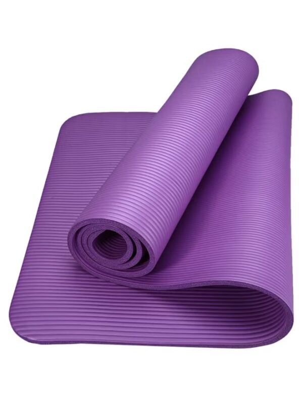 Generic Bjm || Yoga Mat Extra Thick High Density Exercise || Pilates with Carrying Strap and Bag