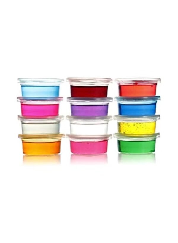 Generic Bjm 12-Piece Cyrstal Non-Toxic Slime Kit
