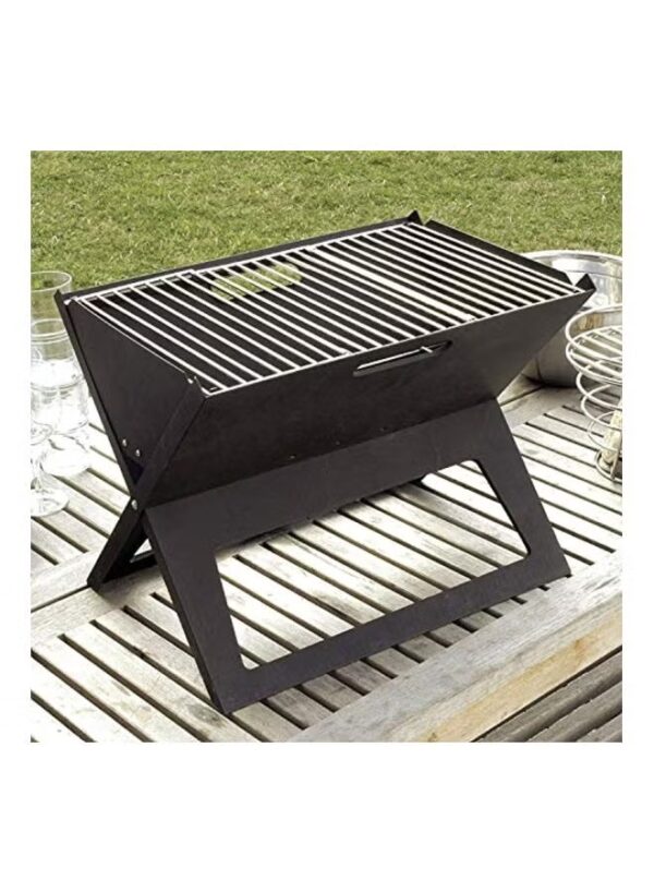 Generic Bjm Portable Charcoal Grill Black 14.18inch