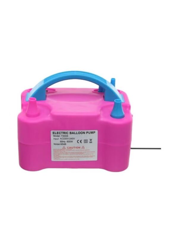 Generic Bjm Electric Balloon Inflator With 4 Ports Fuchsia