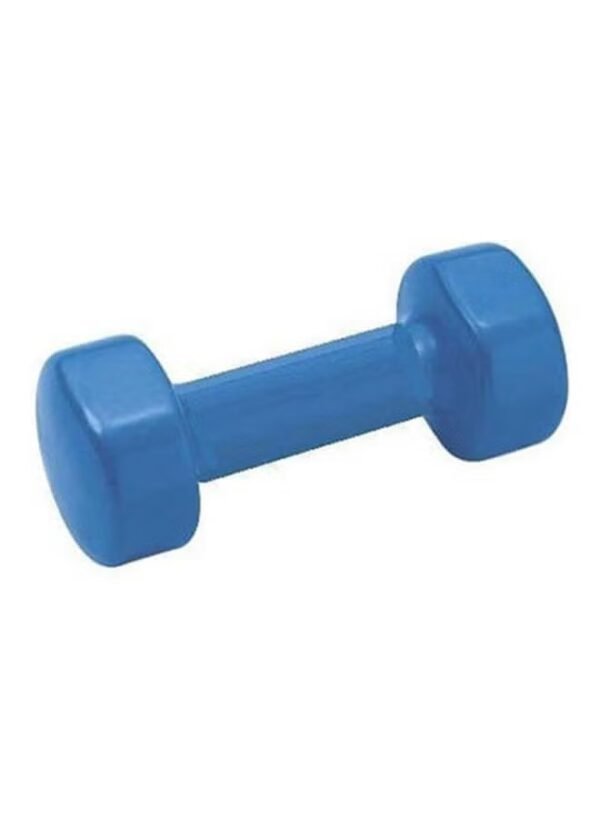 Generic Bjm Vinyl Dumbbells Set For Fitness Exercise Set 1 Piece In 2kg Blue