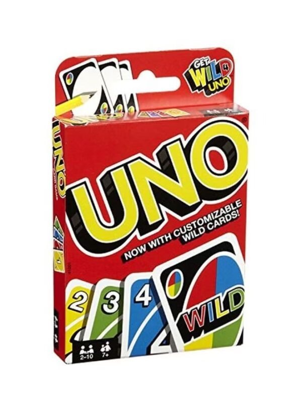 Uno Get Wild 4 Card Game