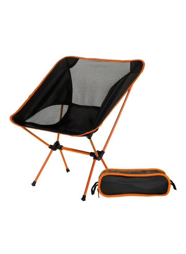 Generic Bjm Lightweight Detachable Beach Chair Orange/Black
