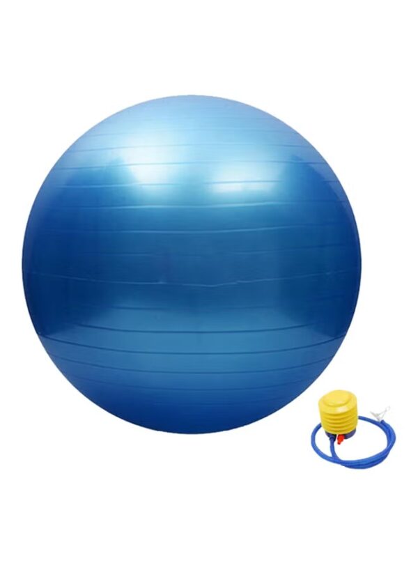 Generic Bjm Yoga Ball With Pump Blue