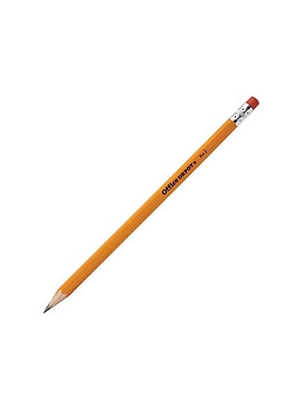 Generic Bjm Wood Pencil Yellow/Silver