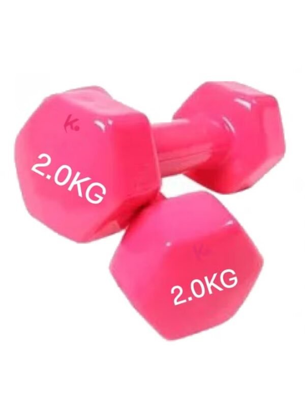 Generic Bjm 2-Piece Vinyl Weight Lifting Training Dumbbell Set 2 in 2kg