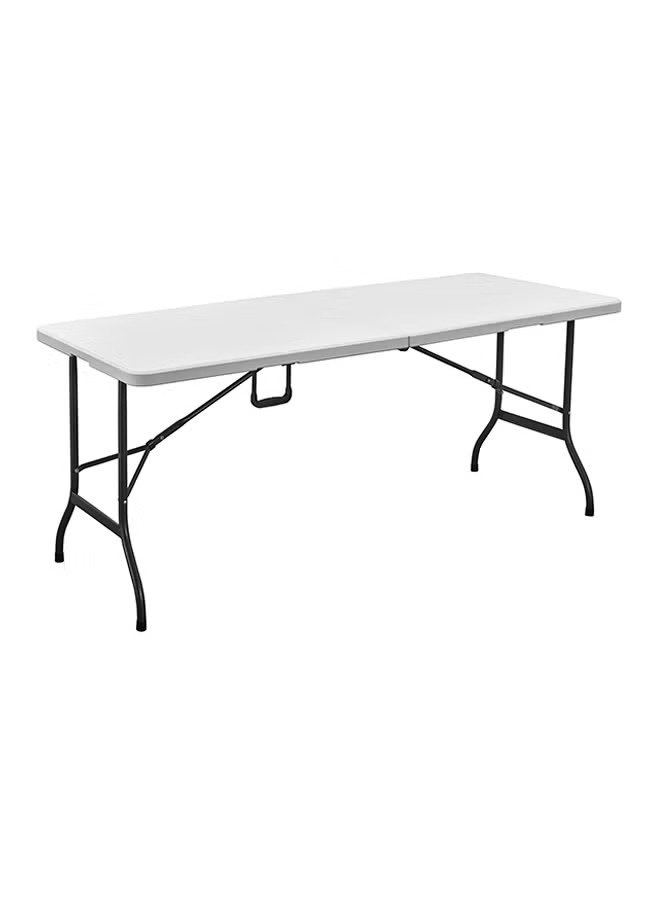 Generic Bjm Foldable Buffet Table White/Black