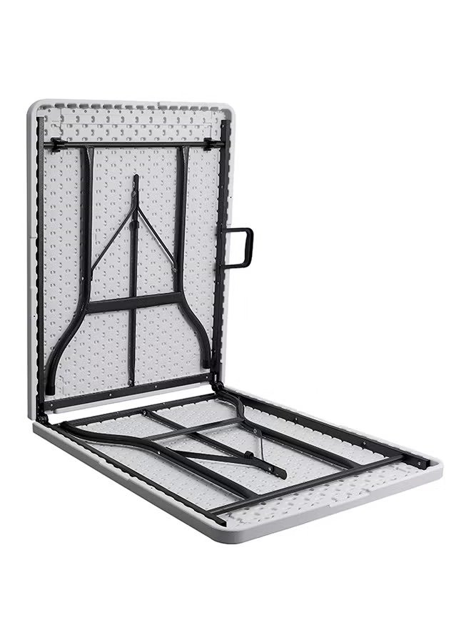 Generic Bjm Foldable Buffet Table White/Black - Image 2