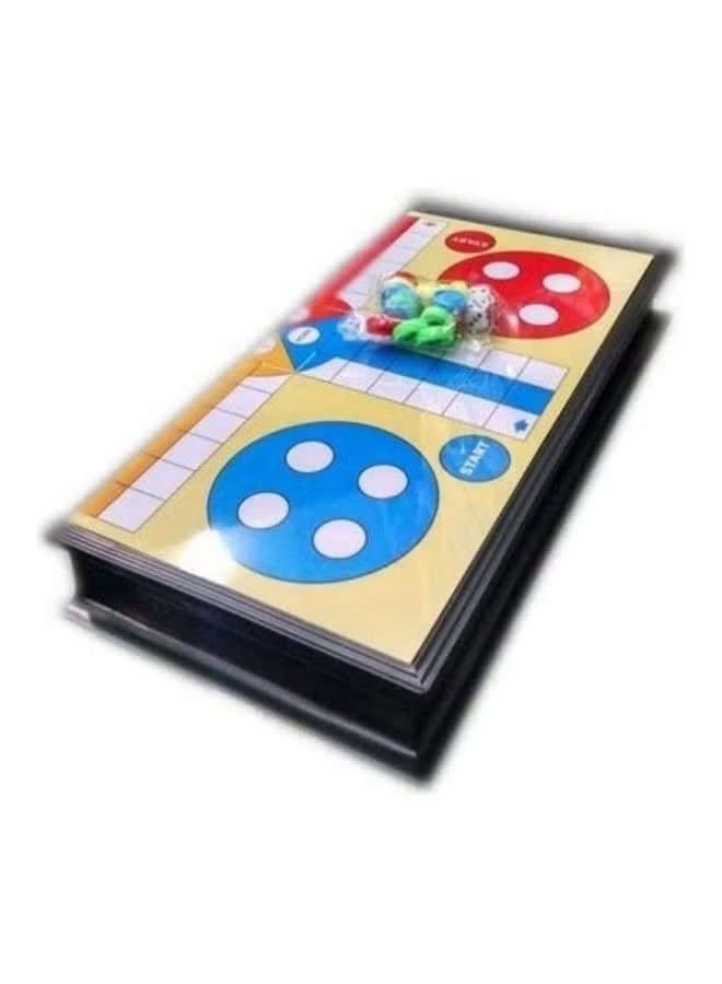 Generic Bjm Magnetic Foldable Ludo Board Game 4 Players