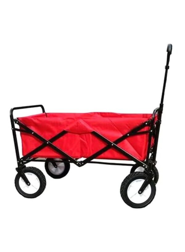 Generic Bjm Folding Shopping Cart Trolley Red/Black