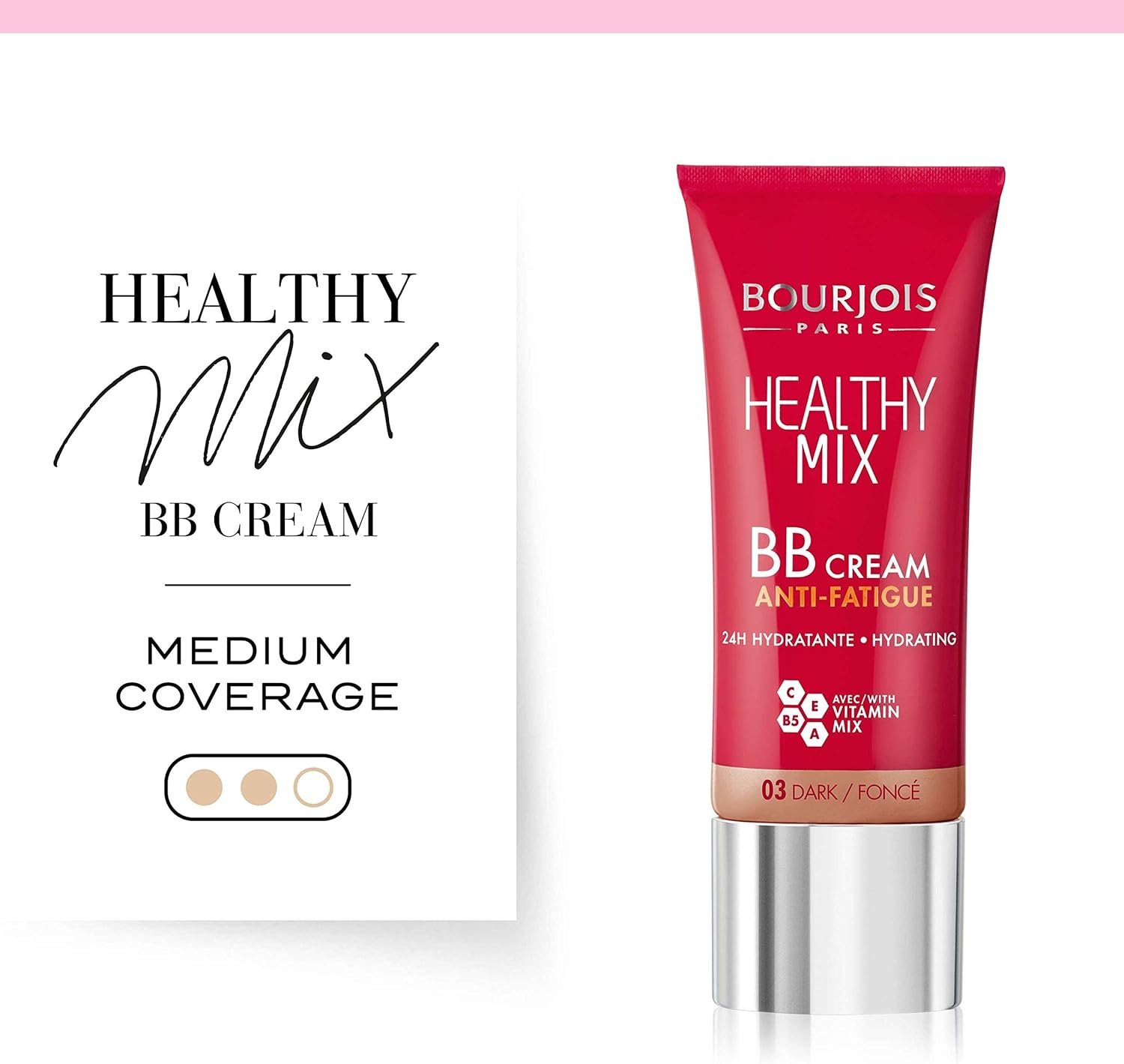 BOURJOIS BB cream anti-fatigue 03 dark/fonce - Image 4