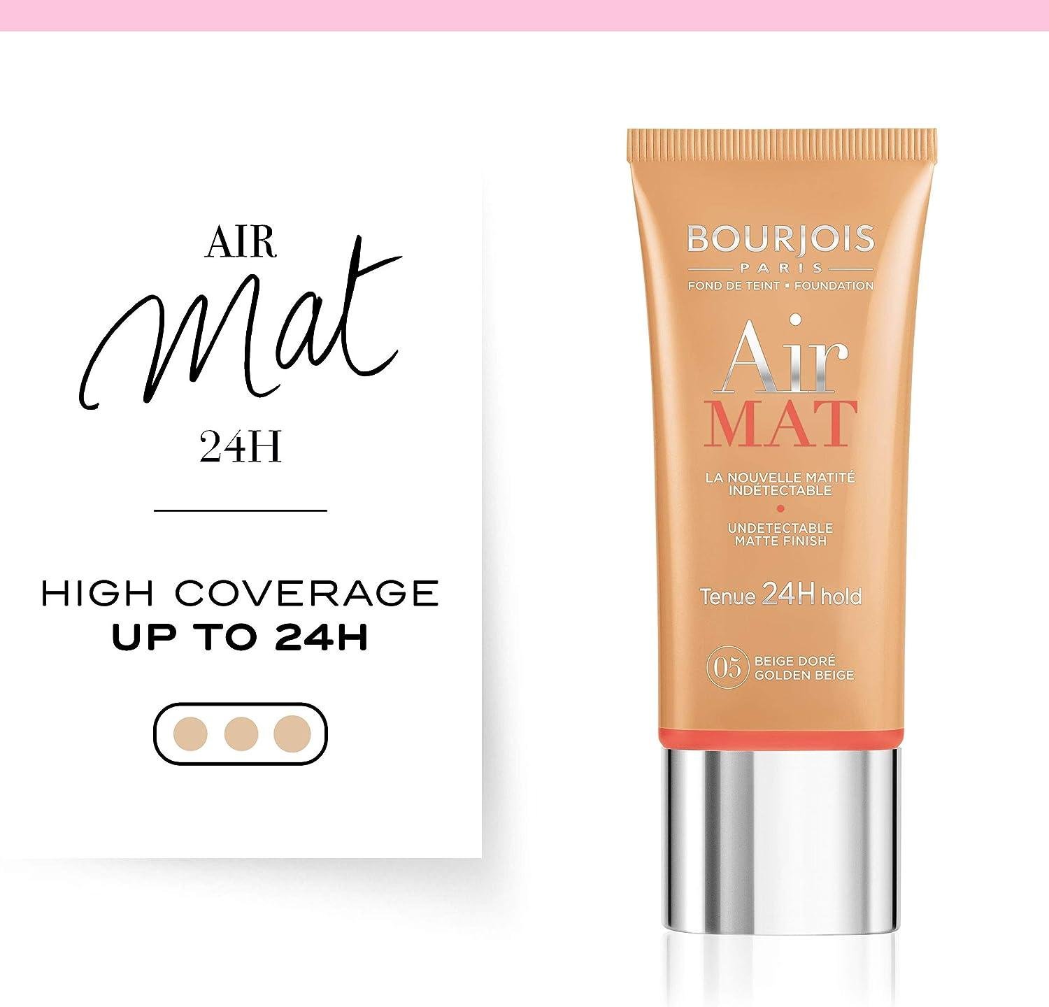 BOURJOIS AIR MAT 05 BEIGE DORE GOLDEN BEIGE 30ml - Image 3