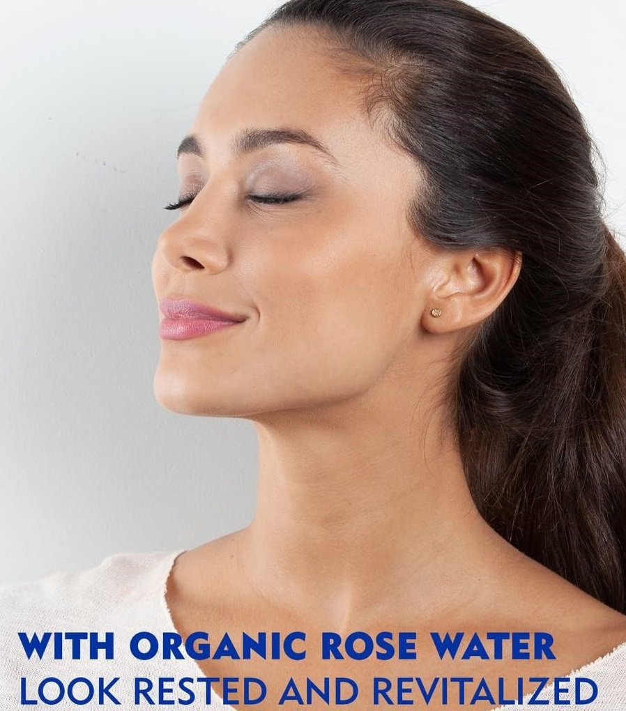 NIVEA Soft Rose 24h Day Cream (50 ml), Face Care with Rose Water and Hyaluron, Light Gel Face Cream for Smooth Delicate Skin, Moisturising Cream - Image 2