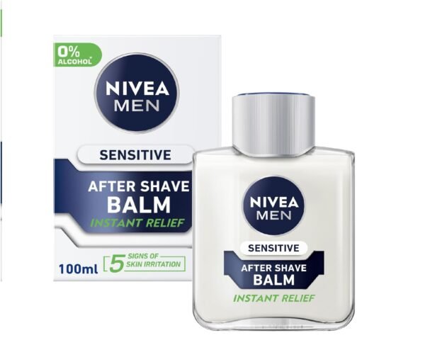 NIVEA MEN After Shave Balm, Sensitive Chamomile & Hamamelis, 100ml