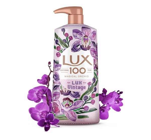 LUX 100 Years Limited Edition, Magical Orchid Body Wash, 700ml (Packaging varies)