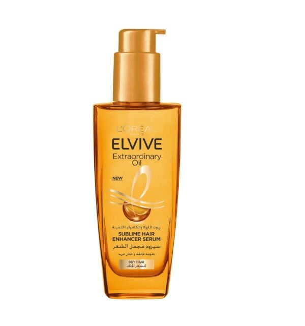 L'Oreal Paris Elvive Extraordinary Hair Oil Serum For dry Hair Types, 100Ml