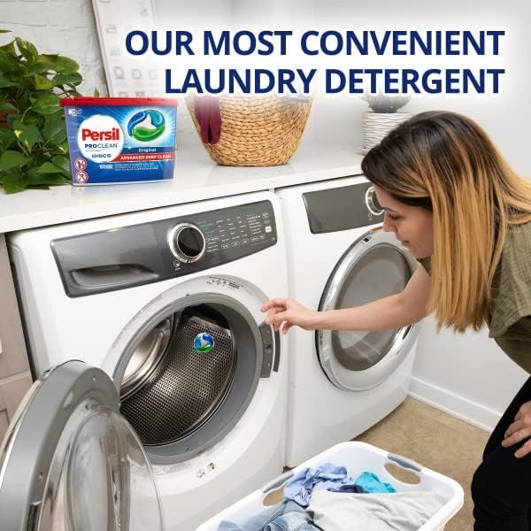 Persil Discs Laundry Detergent Pacs, Original Scent, High Efficiency (HE) Compatible, Laundry Soap, 62 Count - Image 3