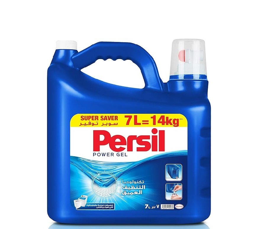 Persil Power Gel Liquid Laundry Detergent, With Deep Clean Technology,For Top Loading Washing Machines For Perfect Cleanliness, Dense Foam And Long-Lasting Freshness, 7L
