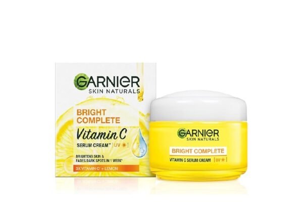 Garnier Bright Complete Vitamin C Serum Cream Uv, 45G