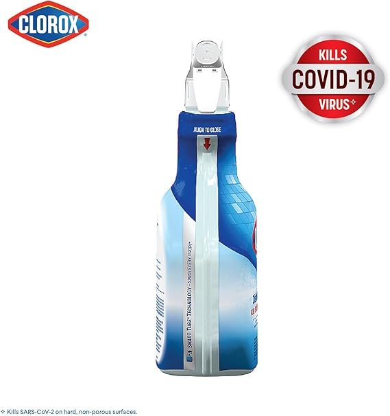 Clorox Disinfecting Bleach Free Bathroom Cleaner, 887ml - Image 2