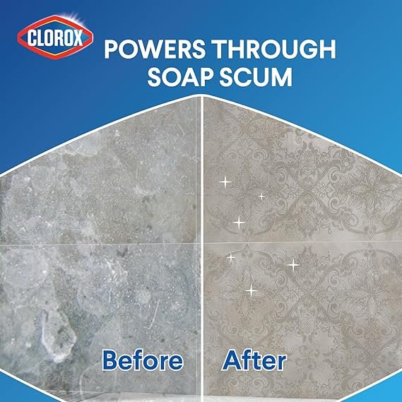 Clorox Disinfecting Bleach Free Bathroom Cleaner, 887ml - Image 4