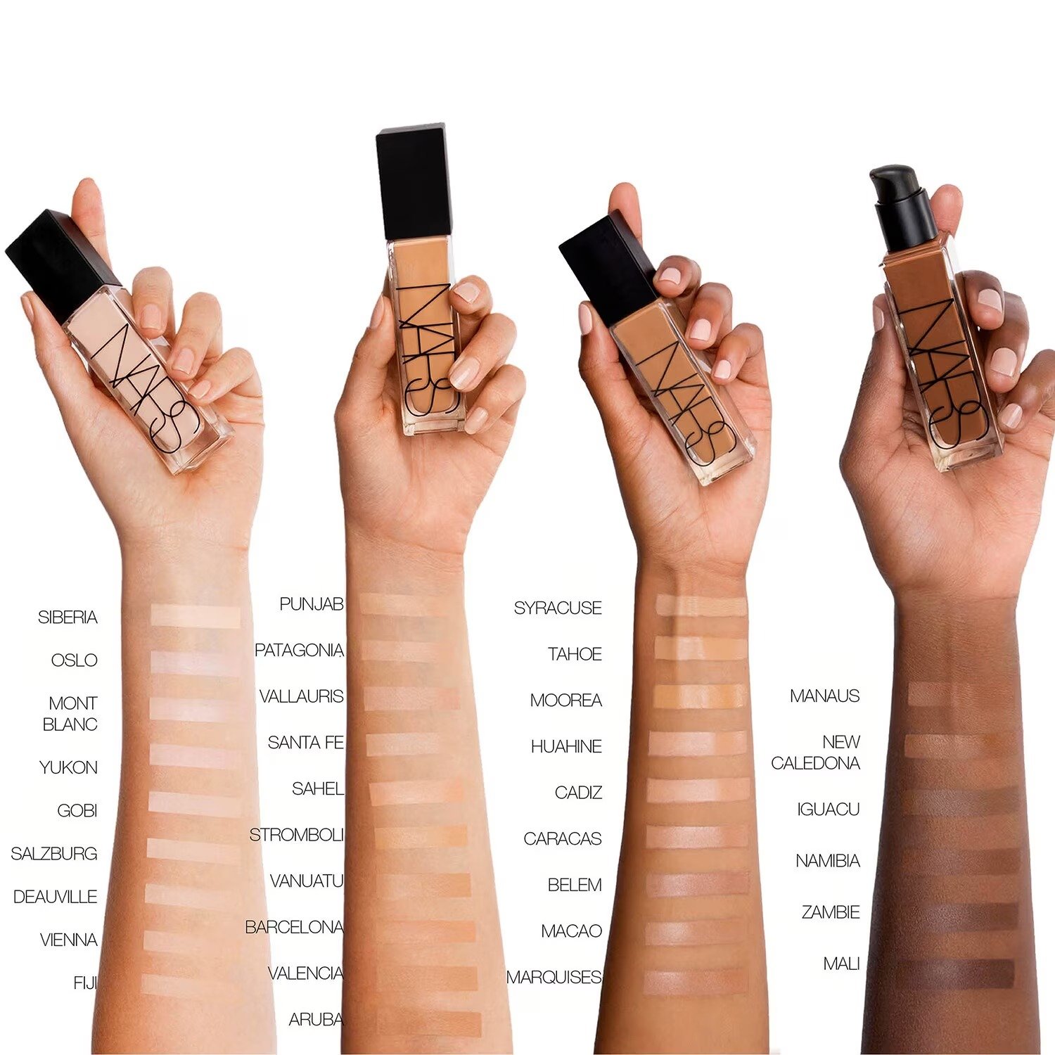 NARS Natural Radiant Longwear Foundation Mont Blanc - Light 2 - light with pink undertones - Image 2